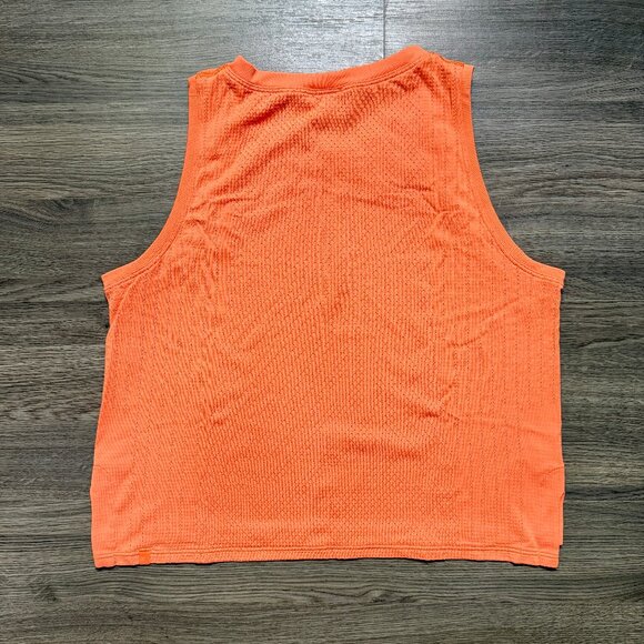 Lululemon Women's Train to Be Tank Top - Orange - Picture 3 of 6